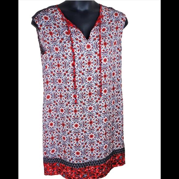 PROMOD Vintage Floral Shift Dress Sz 12 - Picture 1 of 3